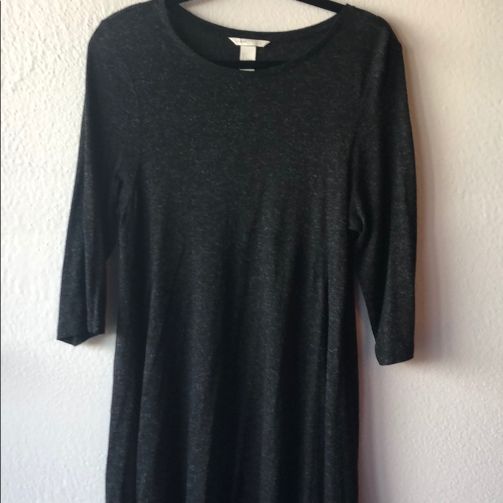 H&M MAMA Maternity Swing L/S Dress Sz L